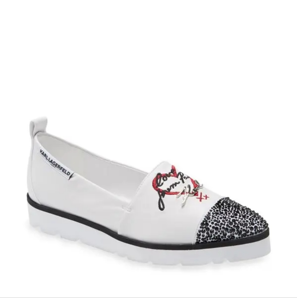 Karl Lagerfeld Paris Carma Slip-On Sneaker (Women).